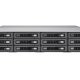 QNAP TS-EC1280U R2 NAS Armadio (2U) Famiglia Intel® Xeon® E3 v3 E3-1246V3 4 GB DDR3 0 TB QNAP Turbo NAS System Nero 2