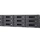 QNAP TS-EC1280U R2 NAS Armadio (2U) Famiglia Intel® Xeon® E3 v3 E3-1246V3 4 GB DDR3 0 TB QNAP Turbo NAS System Nero 5