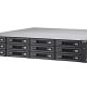 QNAP TS-EC1280U R2 NAS Armadio (2U) Famiglia Intel® Xeon® E3 v3 E3-1246V3 4 GB DDR3 0 TB QNAP Turbo NAS System Nero 6