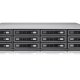 QNAP TS-EC1280U R2 NAS Armadio (2U) Famiglia Intel® Xeon® E3 v3 E3-1246V3 4 GB DDR3 0 TB QNAP Turbo NAS System Nero 9