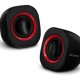 Atlantis Land SoundPower 410 altoparlante 1-via Nero, Rosso Cablato 5 W 2