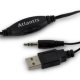 Atlantis Land SoundPower 410 1-via Nero, Rosso Cablato 5 W 3
