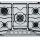Ignis AKS 338/IX Argento, Acciaio inox Da incasso Gas 5 Fornello(i) 2