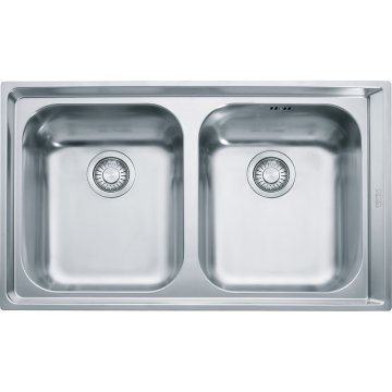 Franke NEX 620 Lavello montato su piano Rettangolare Acciaio inox