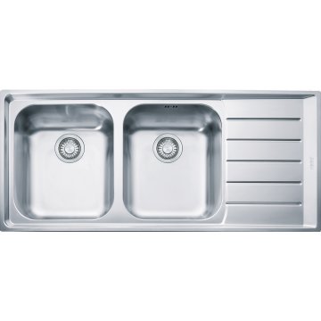 Franke NEX 621 Lavello montato su piano Rettangolare Acciaio inox