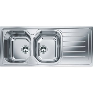 Franke Onda Line OLL 621 Lavello montato su piano Rettangolare Acciaio inox