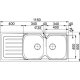 Franke Onda Line OLL 621 Lavello montato su piano Rettangolare Acciaio inox 3