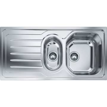 Franke OLX 651 Lavello montato su piano Rettangolare Acciaio inox