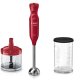 Bosch MSM67120R frullatore 0,6 L Frullatore ad immersione 750 W Rosso, Acciaio inox 12
