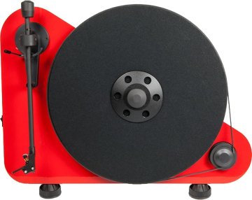 Pro-Ject VT-E L Giradischi con trasmissione a cinghia Rosso Semiautomatico