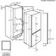 Electrolux ENN2815COW Da incasso 264 L Bianco 6