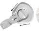 Polk Audio Atrium 4 Nero, Bianco Cablato 80 W 3