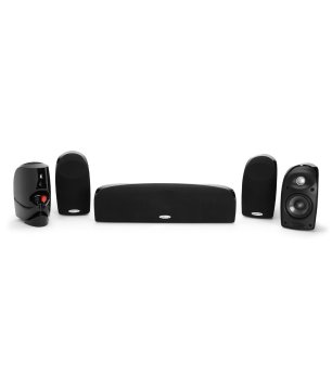 Polk Audio TL250 5-pack set di altoparlanti 125 W Home theatre Nero 5.0 canali