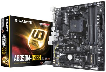GIGABYTE GA-AB350M-DS3H scheda madre AMD X370 Socket AM4 micro ATX