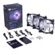 Cooler Master MasterFan Pro 120 Air Flow RGB Case per computer Ventilatore Nero, Trasparente 18