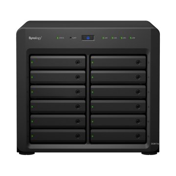 Synology DiskStation DS3617xs NAS Desktop Intel® Xeon® D D-1527 16 GB DDR4 0 TB DiskStation Manager Nero