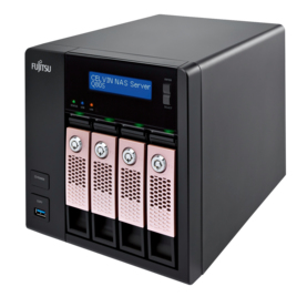 Fujitsu CELVIN NAS Q805 Tower Intel® Celeron® J1900 2 GB DDR3L 8 TB HDD Linux Kernel 2.6 Nero
