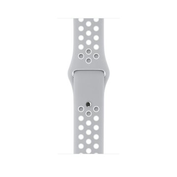 Apple 3C651ZM/A accessorio indossabile intelligente Band Argento, Bianco