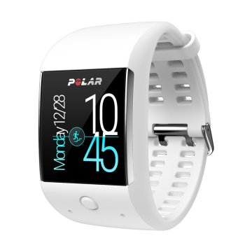 Polar M600 3,3 cm (1.3") TFT 36 mm Digitale 240 x 240 Pixel Touch screen Bianco Wi-Fi GPS (satellitare)