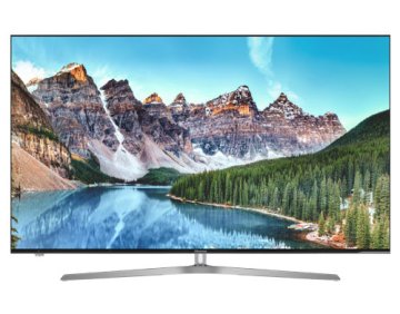 Hisense H65U7A TV 165,1 cm (65") 4K Ultra HD Smart TV Wi-Fi Nero, Argento
