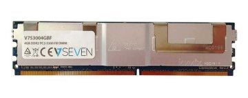 V7 4GB DDR2 PC2-5300 667Mhz SERVER FB DIMM Server Módulo de memoria - V753004GBF