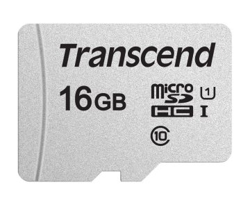 Transcend TS16GUSD300S memoria flash 16 GB MicroSDHC NAND Classe 10