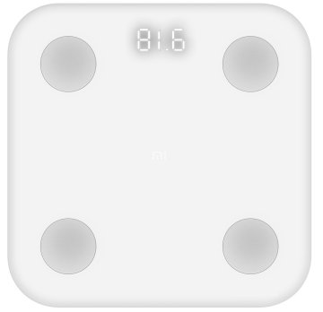 Xiaomi Mi Body Composition Scale Quadrato Bianco Bilancia pesapersone elettronica
