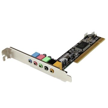 StarTech.com Scheda Audio interna PCI surround 5.1 canali - 5.1 PCI Surround Sound Card