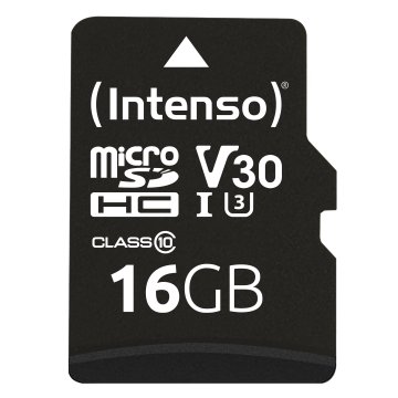 Intenso 3433470 memoria flash 16 GB MicroSDHC UHS-I Classe 10