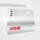 HSM X6pro distruggi documenti Taglio a particelle 58 dB 22 cm Argento, Bianco 7