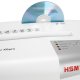 HSM X6pro distruggi documenti Taglio a particelle 58 dB 22 cm Argento, Bianco 9