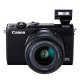 Canon EOS M100 + EF-M 15-45mm IS STM MILC 24,2 MP CMOS 6000 x 4000 Pixel Nero 4