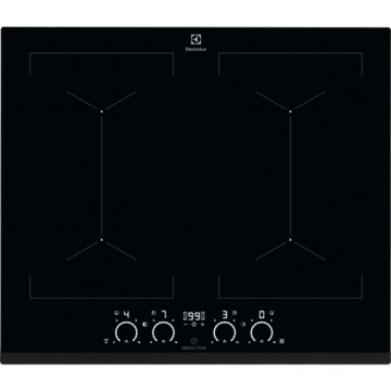 Electrolux Table Induction Nero Da incasso Piano cottura a induzione 4 Fornello(i)