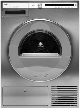 Asko Logic T408HD.S asciugatrice Libera installazione Caricamento frontale 8 kg A+++ Acciaio inox
