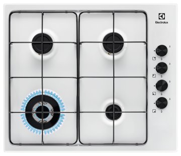 Electrolux EGS6414W piano cottura Bianco Da incasso 60 cm Gas 4 Fornello(i)