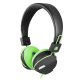 NGS Groove Auricolare Cablato A Padiglione Nero, Verde 2