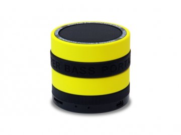 Conceptronic CSPKBTSBY portable/party speaker Nero, Giallo 3 W