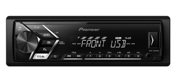 Pioneer MVH-S100UBW Ricevitore multimediale per auto Nero