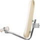 TechniSat DigiDish 45 antenna per satellite Beige 5