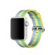 Apple Cinturino in nylon intrecciato giallo limone (38 mm) 3