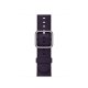 Apple MQV12ZM/A accessorio indossabile intelligente Band Melanzana Pelle 2