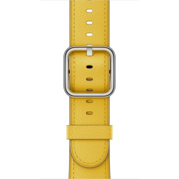 Apple Cinturino Classic giallo girasole (38 mm)