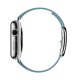 Apple MME32ZM/A accessorio indossabile intelligente Band Blu Pelle 3