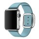 Apple MME62ZM/A accessorio indossabile intelligente Band Blu Pelle 4