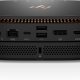 HP Elite Slice Intel® Core™ i5 i5-6500T 8 GB DDR4-SDRAM 256 GB SSD Windows 10 Pro USFF Mini PC Nero 3