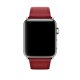 Apple MR3A2ZM/A accessorio indossabile intelligente Band Rosso Pelle 4