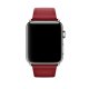 Apple MR3A2ZM/A accessorio indossabile intelligente Band Rosso Pelle 4