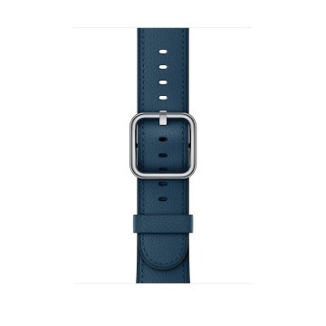 Apple MQV32ZM/A accessorio indossabile intelligente Band Blu Pelle
