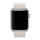Apple MMGT2ZM/A accessorio indossabile intelligente Band Bianco Pelle 5