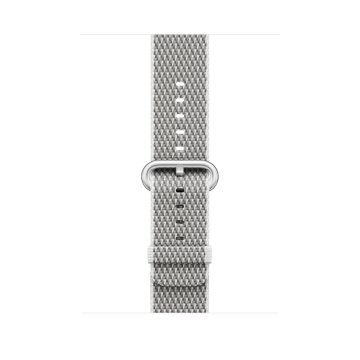 Apple MQVL2ZM/A accessorio indossabile intelligente Band Argento, Bianco Nylon
